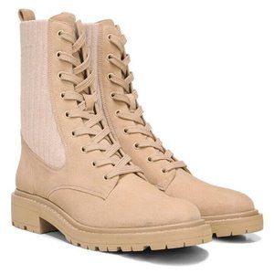 NEW Sam Edelman Lydell Mixed Media Combat Women's Boots Size-11 M